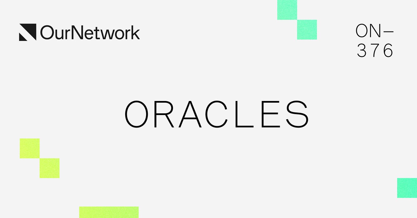 ON-376: Oracles 📊