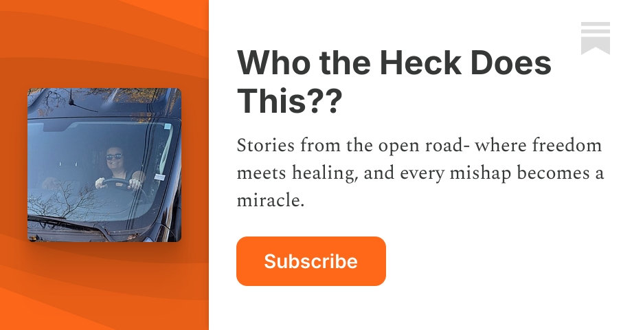 Who the Heck Does This?? | Katie Beth | Substack