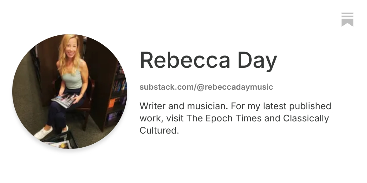 Rebecca Day | Substack