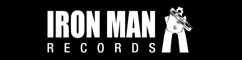 Iron Man Records Banner Logo Iron Man Records Banner Logo
