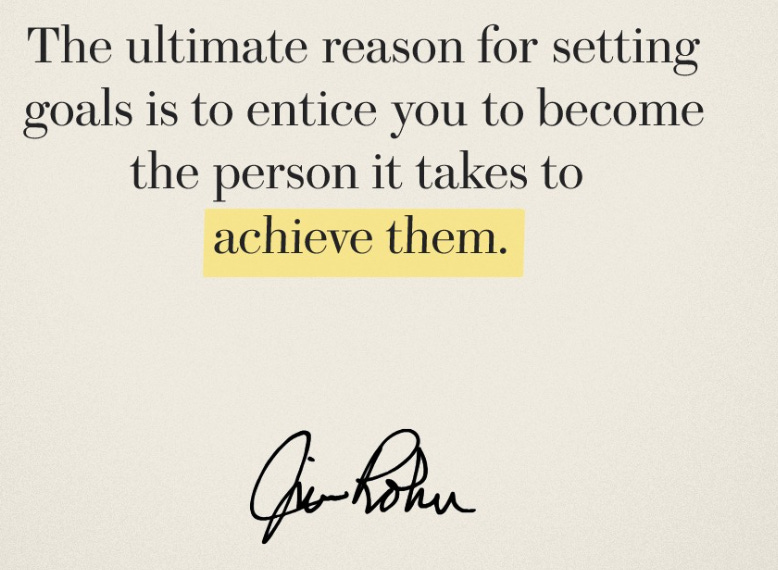 The Simple Secret to Achieving Your Goals Is In Your Hands