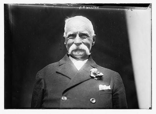 Edward Payson Weston,1839-1929,The Father of Modern Pedestrianism,pedestrian - Picture 1 of 1