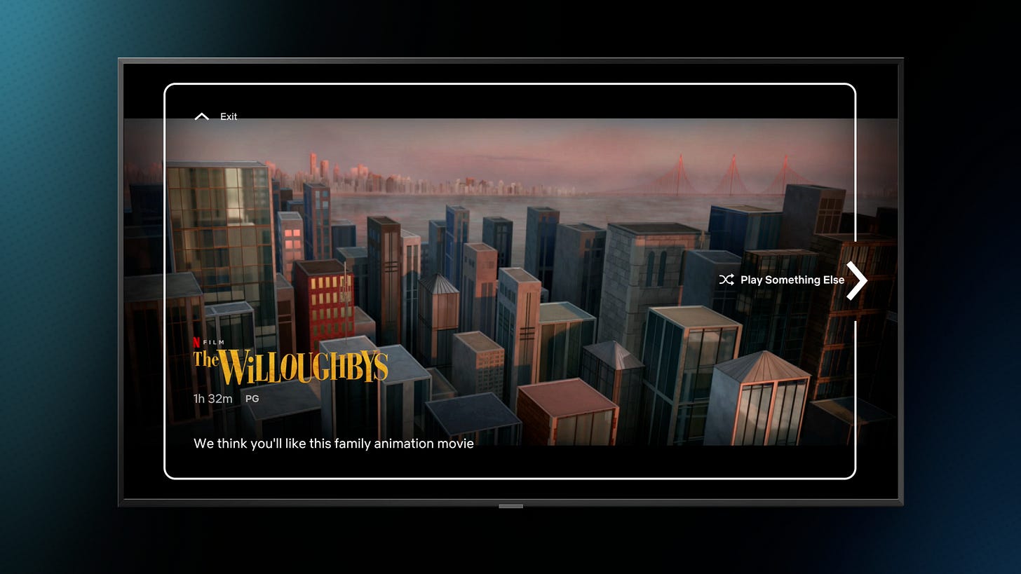 Netflix are telling you to start shuffling Netflix are telling you to start shuffling