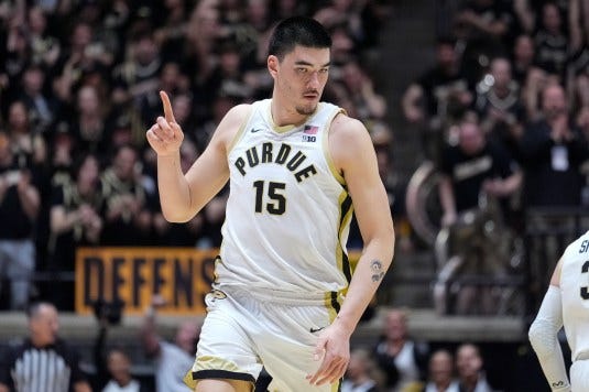 Zach Edey scores 25 points on near-perfect shooting, No. 3 Purdue routs  Rutgers 96-68 – San Diego Union-Tribune