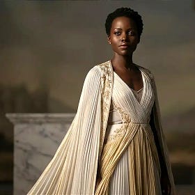 Elon Musk's Meltdown Targets Lupita Nyong'o as Helen of Troy in Nolan's Odyssey.