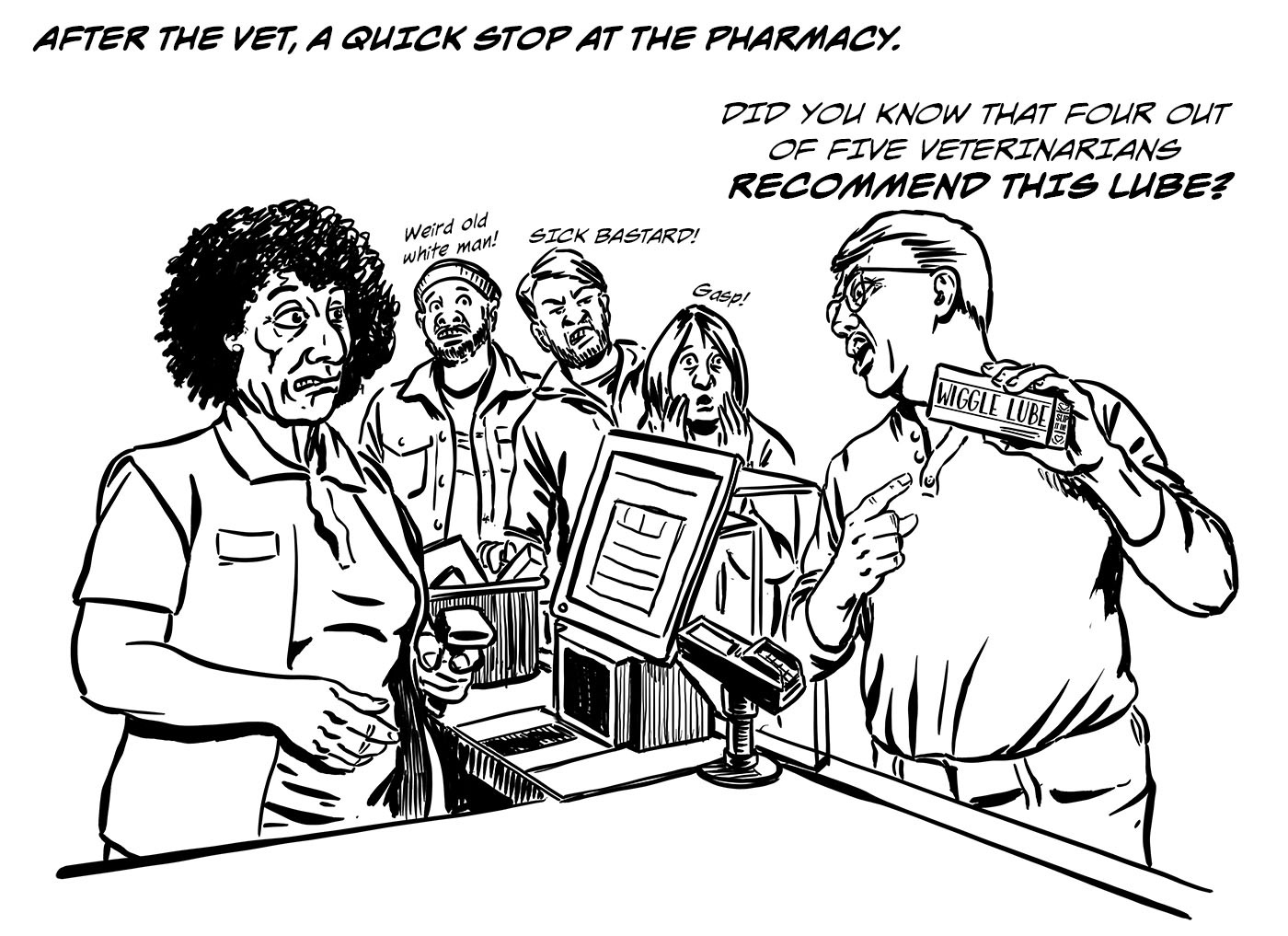 Mr. PeepersBig Day Out Page 4 Comic by E.R. Flynn