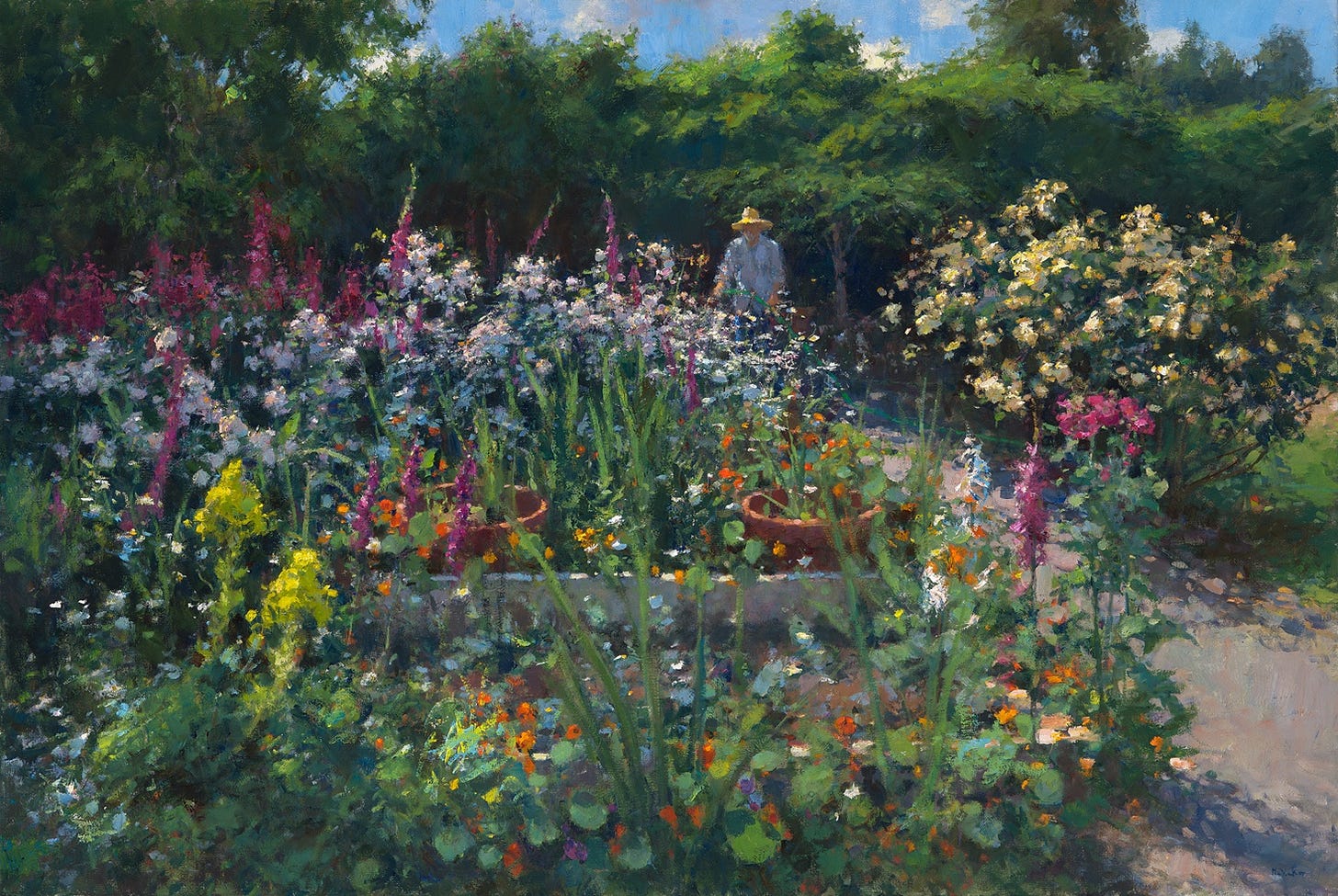 A painting of a garden
Description automatically generated A painting of a garden
Description automatically generated