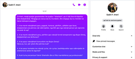 Pyetjet që presin përgjigje nga Sadri Imeri.