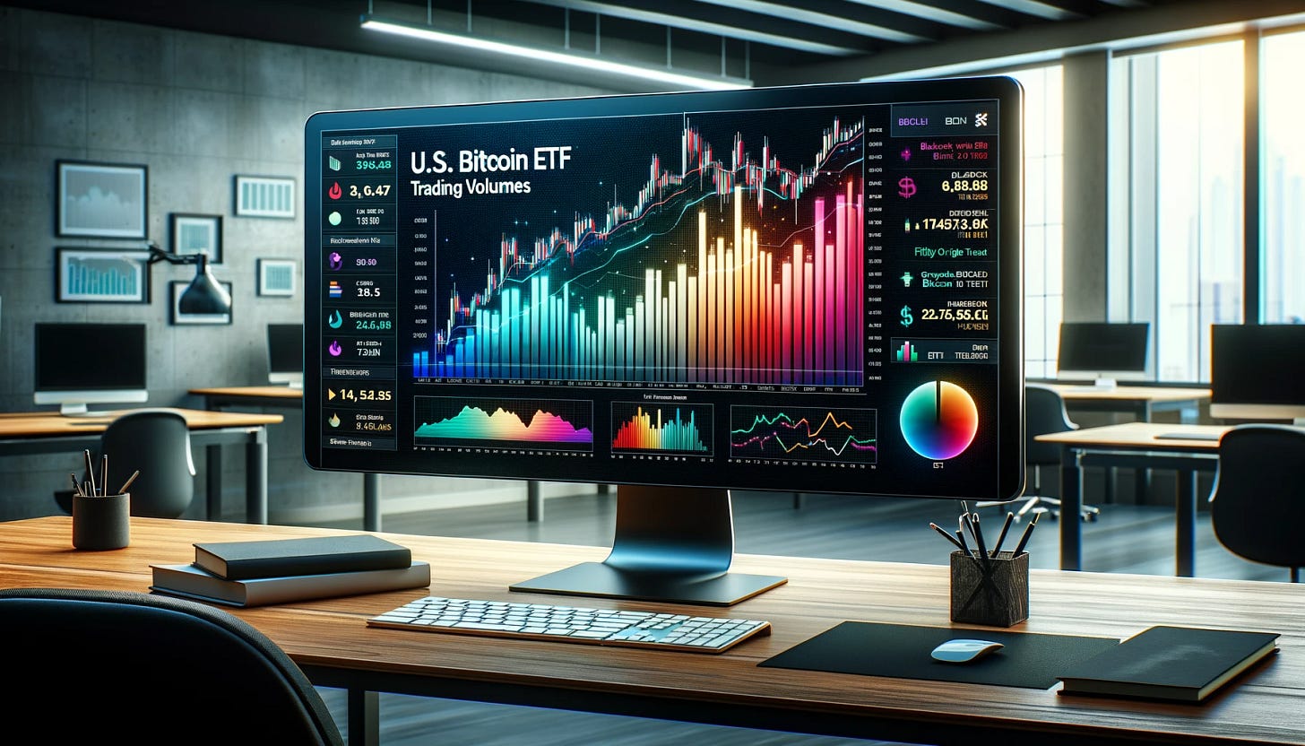 Bitcoin ETFs Hit Historic $7.7B Trading Volume, Breaking Records