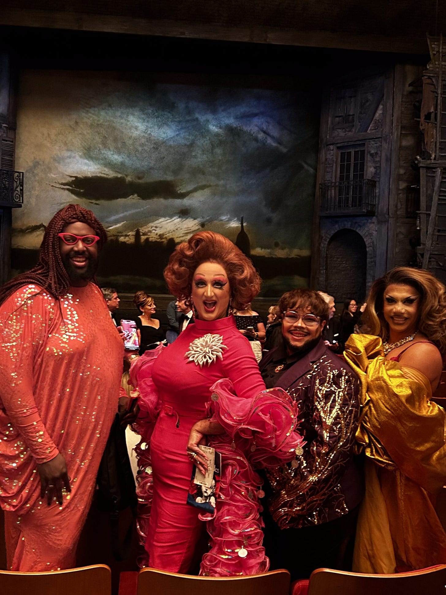 DC Drag queens attend a Kennedy Center performance where Donald Trump was also in attendance. DC Drag queens attend a Kennedy Center performance where Donald Trump was also in attendance.