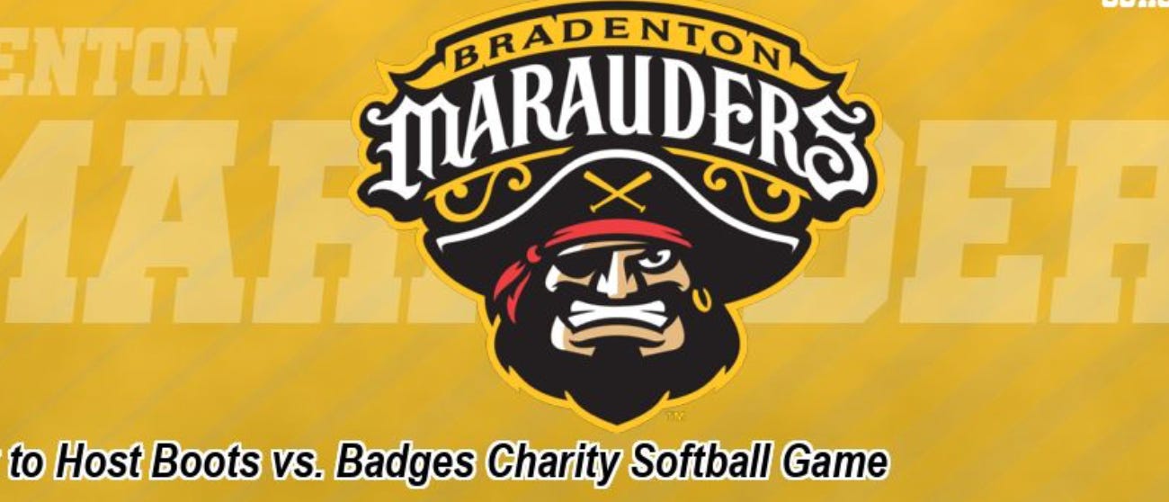 LECOM Park To Host Boots vs. Badges Charity Softball Game