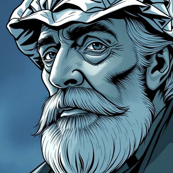 Old Man Shouts At Clouds