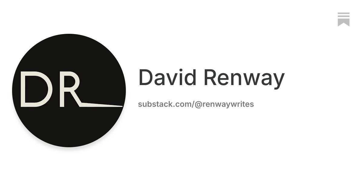 David Renway | Substack