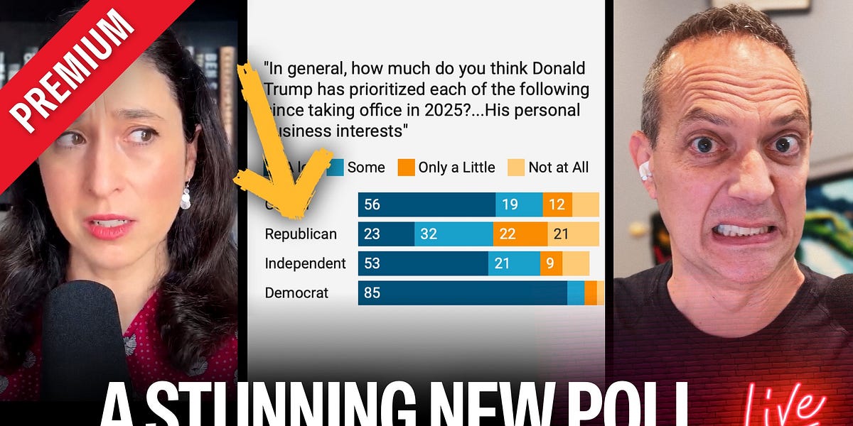 The Trump Corruption Poll That Should Terrify the White House