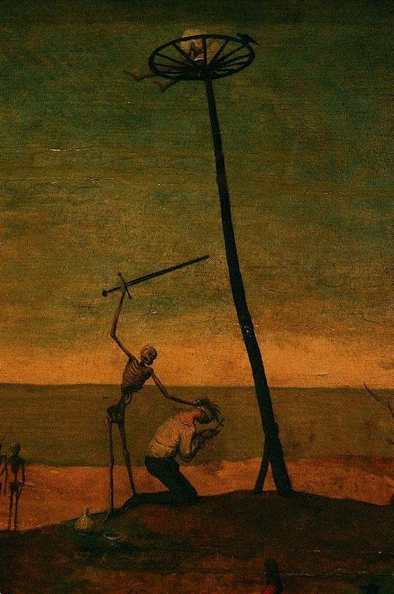 This may contain: an image of a painting with people working on it