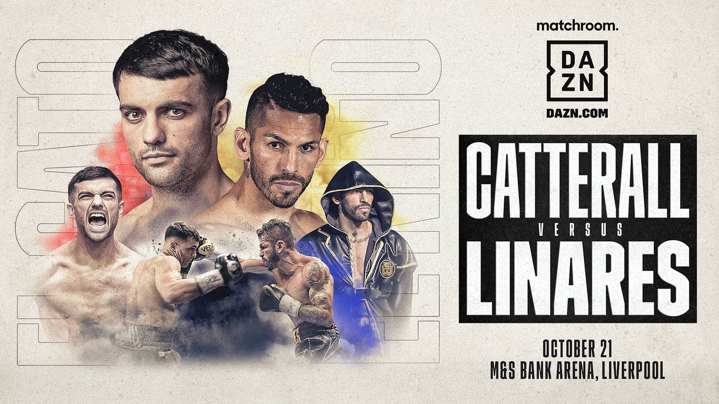 When is Jack Catterall vs. Jorge Linares? Ticket info, fight card, how to  watch and stream | DAZN News GB