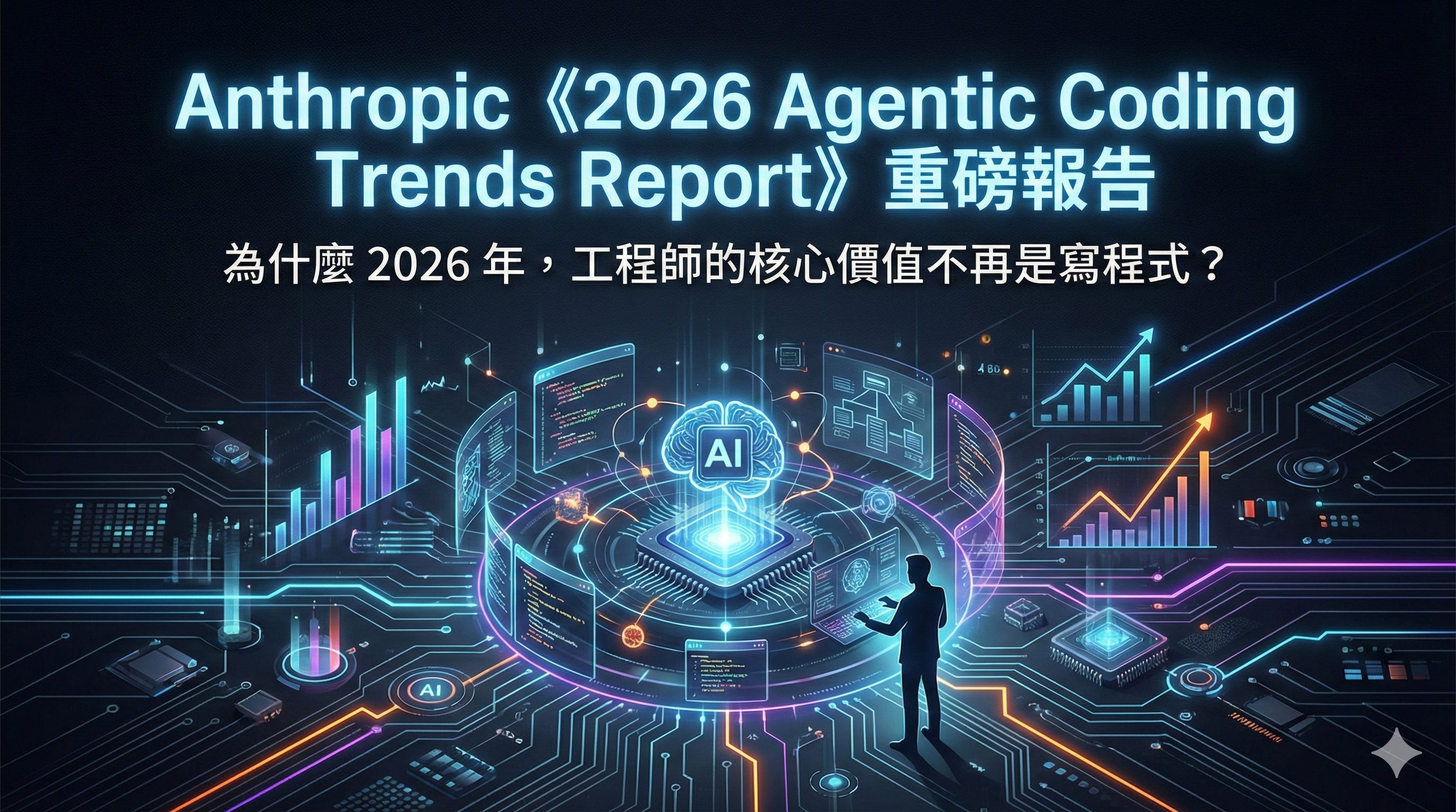 Anthropic《2026 Agentic Coding Trends Report》： 為什麼 2026 年，工程師的核心價值不再是寫程式？