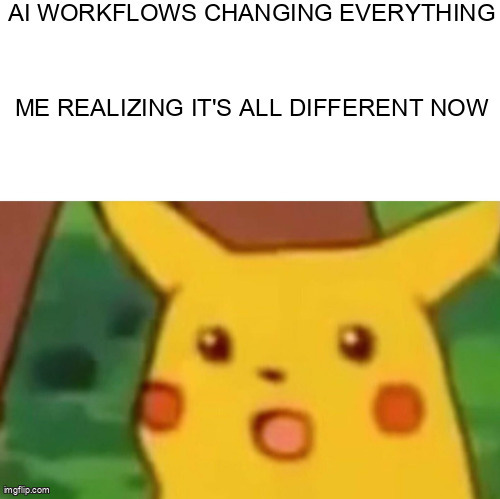 Surprised Pikachu