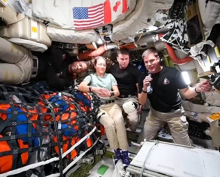 Maple Syrup, Green Tea And Quiche: What The Astronauts Ate