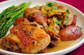 Chicken Vesuvio - Gene And Georgetti