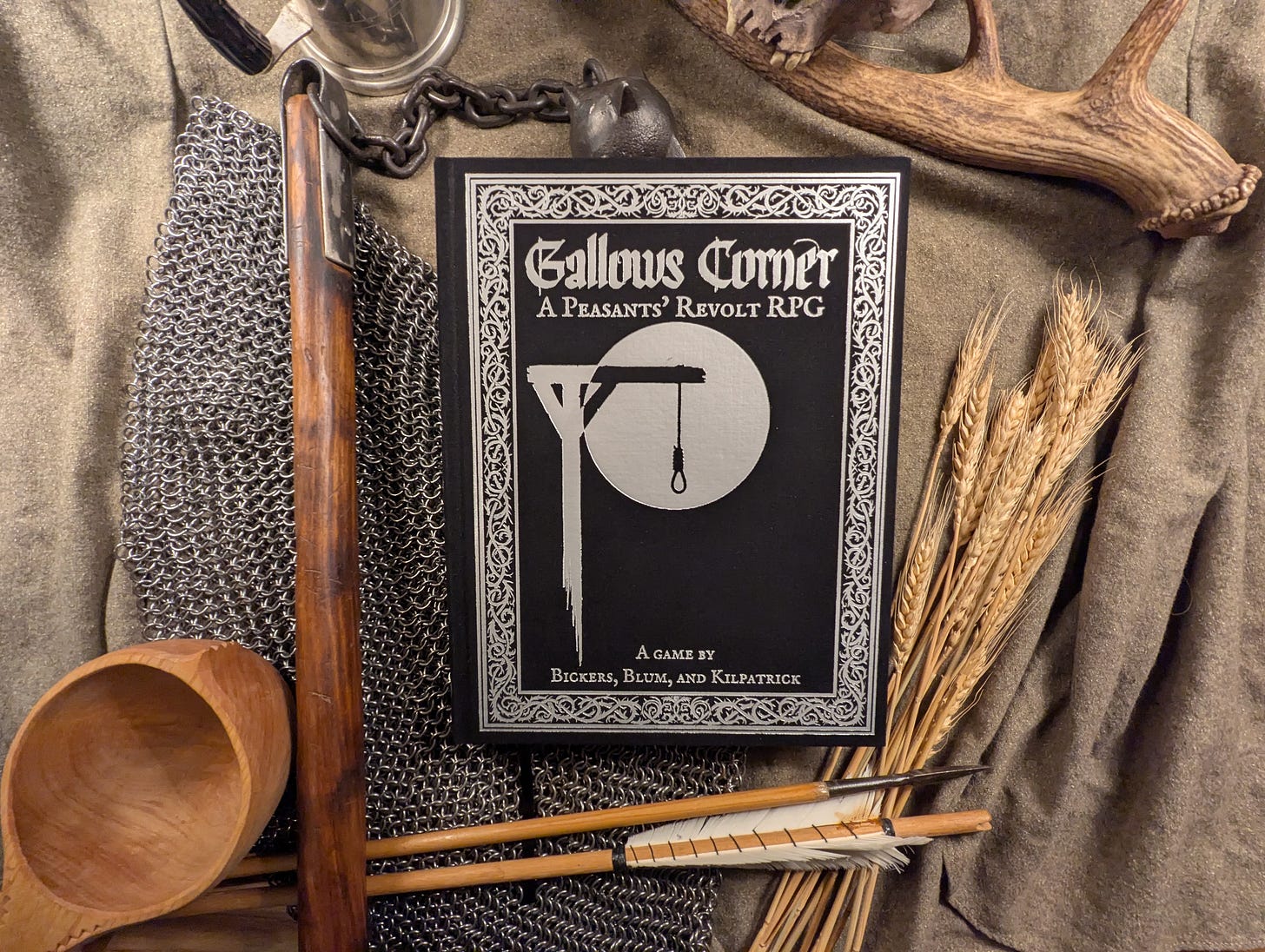 The front cover of Gallows Corner ttrpg The front cover of Gallows Corner ttrpg