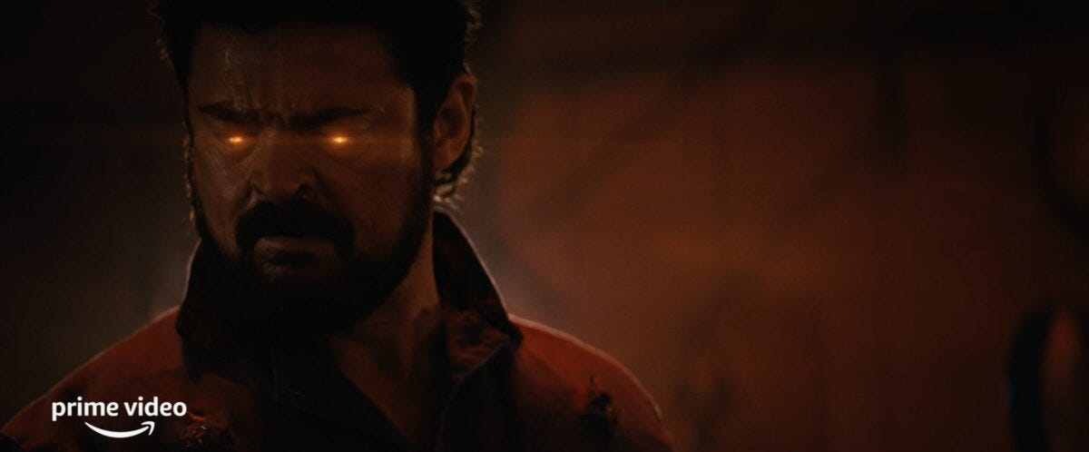 The Boys Butcher laser eye finding Soldier Boy 304 The Boys Butcher laser eye finding Soldier Boy 304