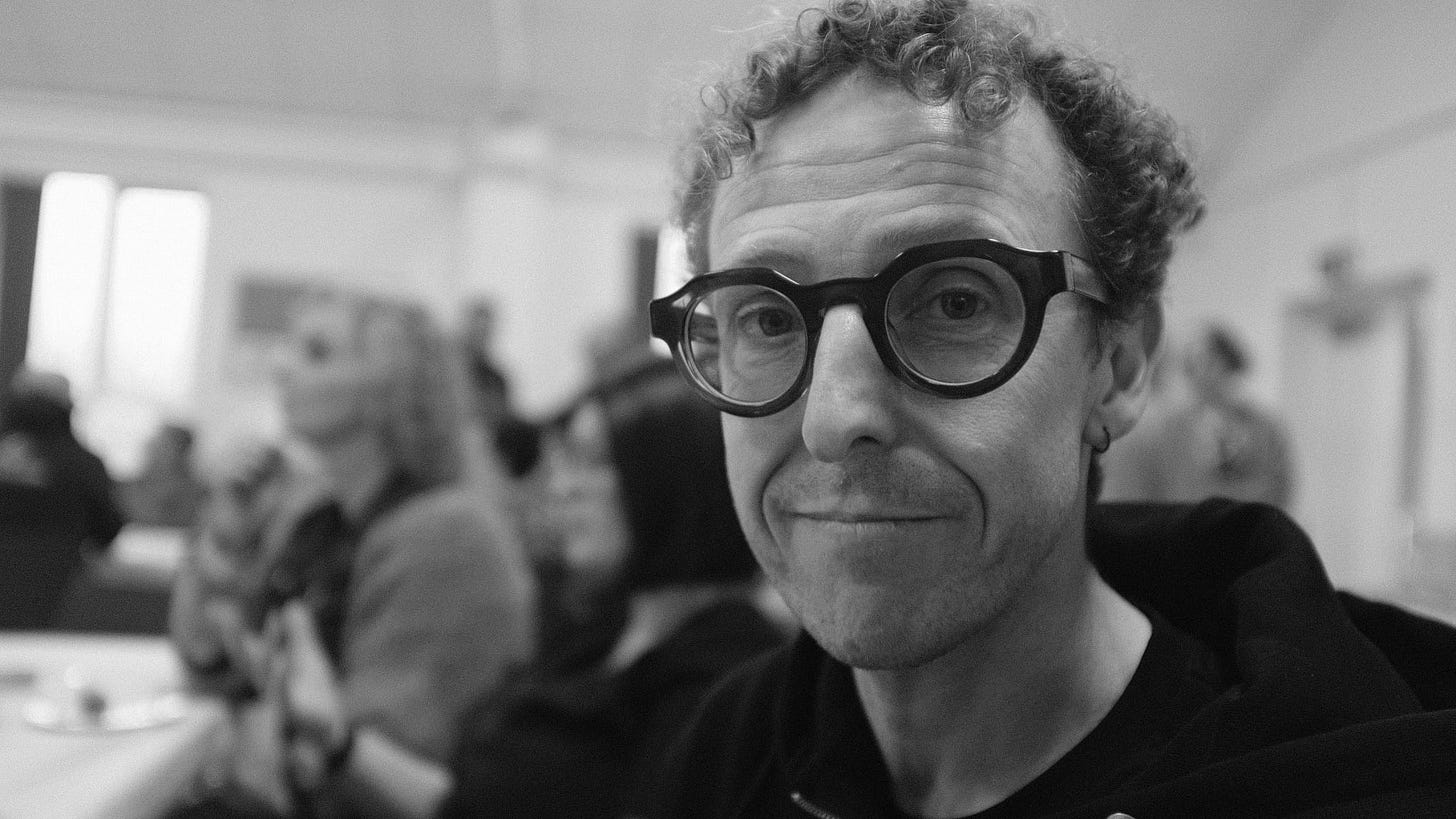 Black and white photograph of Rhodri ap Dyfrig 
