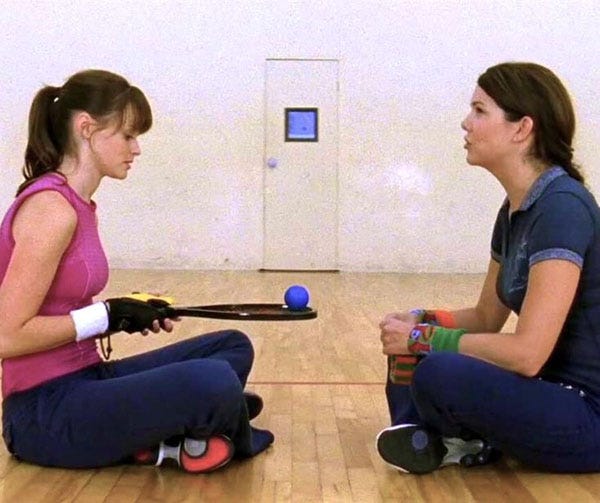 Lorelai and Rory racketball | rmrk*st | Remarkist Magazine