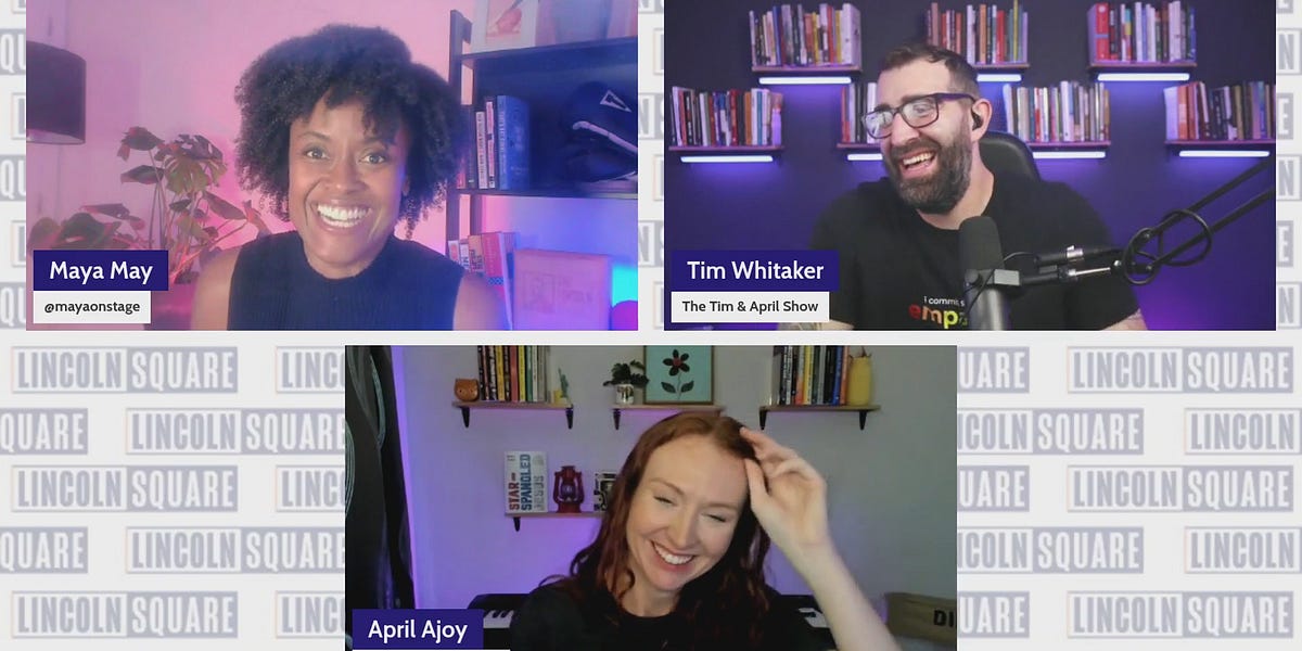 Introducing the Tim & April Show! | Punching Up with Maya May