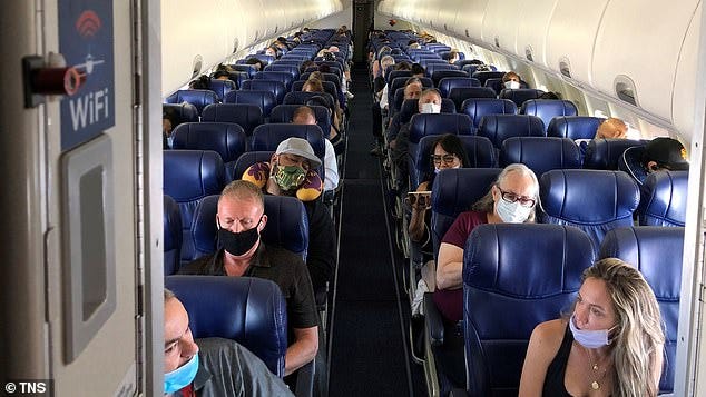 The Biden administration is fighting in court to reinstate the mask mandate for domestic air travel