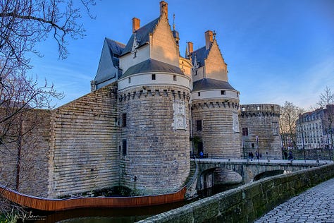 Moat and the drawbridge