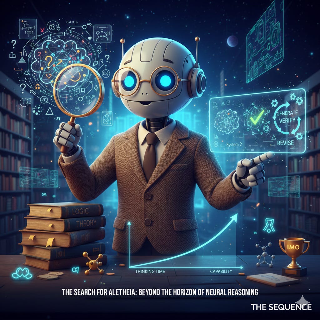 thesequence.substack.com - Jesus Rodriguez - The Sequence AI of the Week #809: Slow Thinking, Fast Discovery: Inside DeepMind's Aletheia Architecture