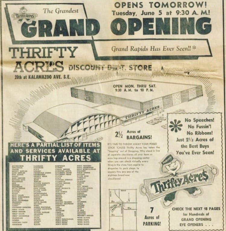 Thrifty Acres: The Meijer supercenter turns 60 | WOODTV.com