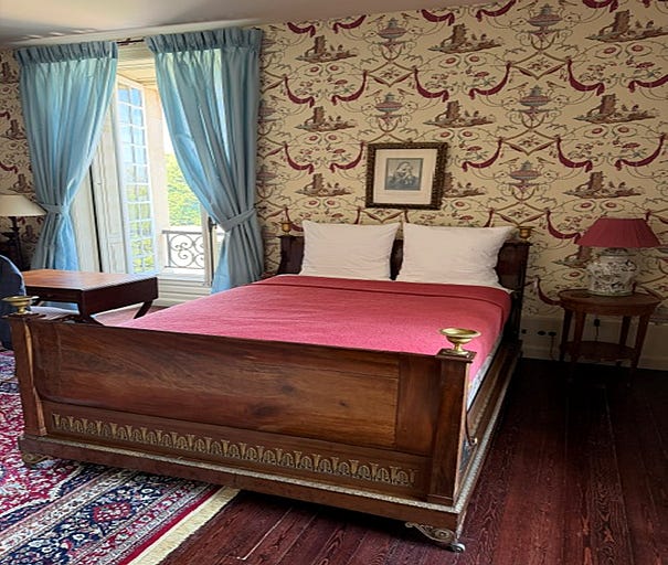 Alexis do Tocqueville's bed