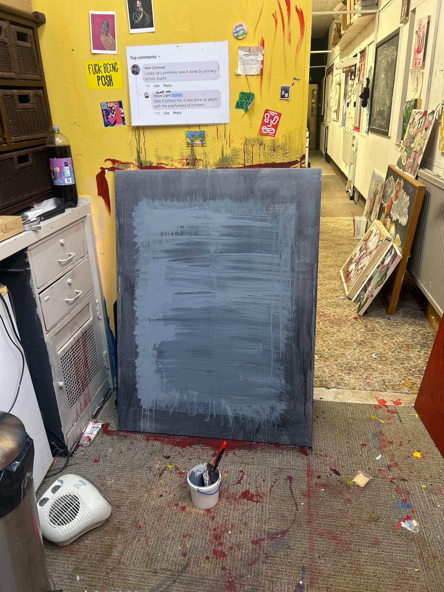 Different photos of different layers of paint, trying to channel Rothko. Different photos of different layers of paint, trying to channel Rothko.