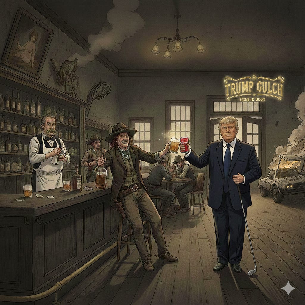 Two Grifters Walk Into a Bar: When Tall Tales Meet High Finance