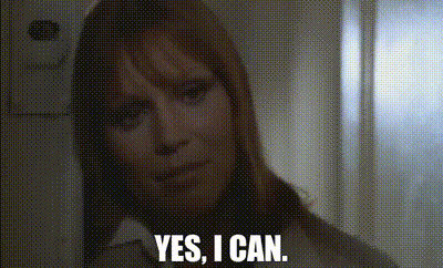 Image of Yes, I can.