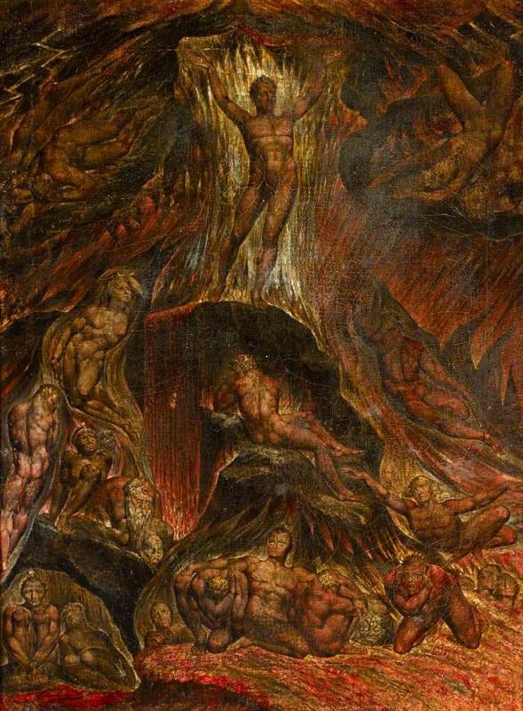 File:William Blake (1757-1827) - Satan Calling Up His Legions (from John  Milton's 'Paradise Lost') - 486264 - National Trust.jpg - Wikimedia Commons