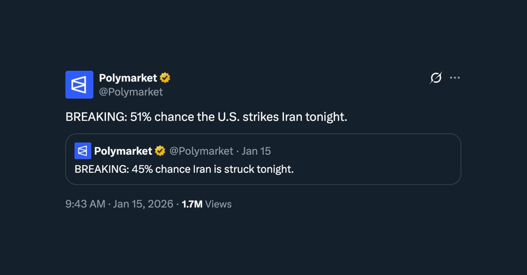 In This Dystopia You Can't Vote Against Wars But You Can Gamble On When They'll Start