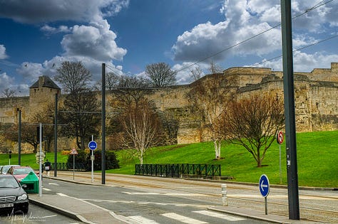Caen Castle fortifications
