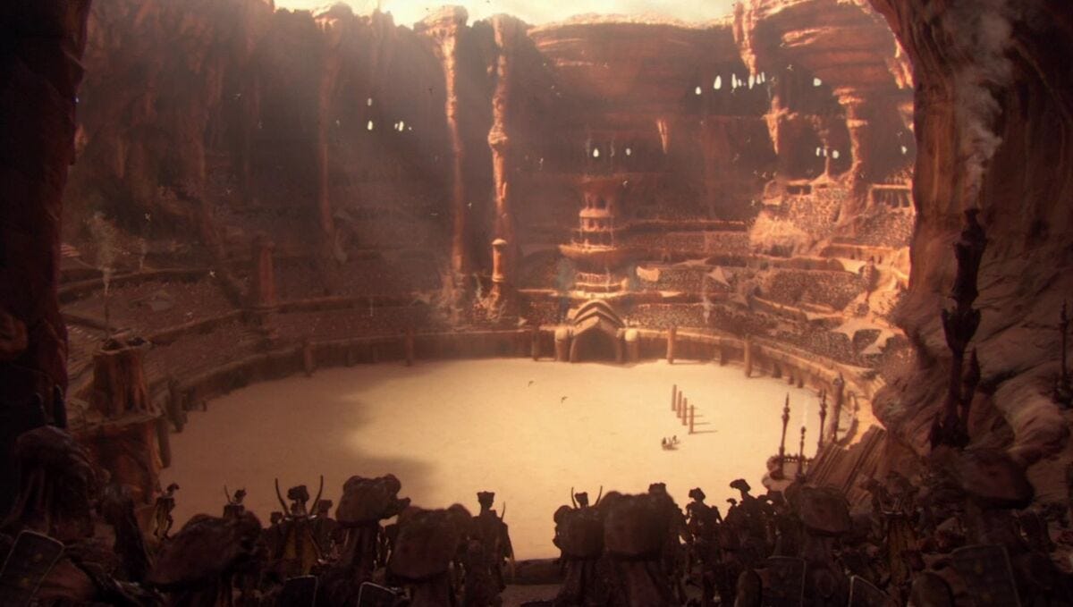 Petranaki arena | Wookieepedia | Fandom