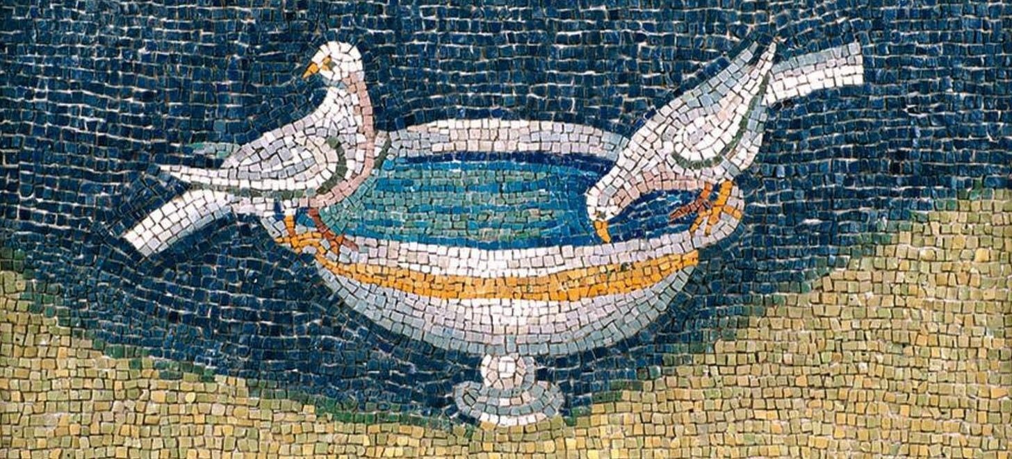 Mosaic of birds in a bowl
AI-generated content may be incorrect. Mosaic of birds in a bowl
AI-generated content may be incorrect.