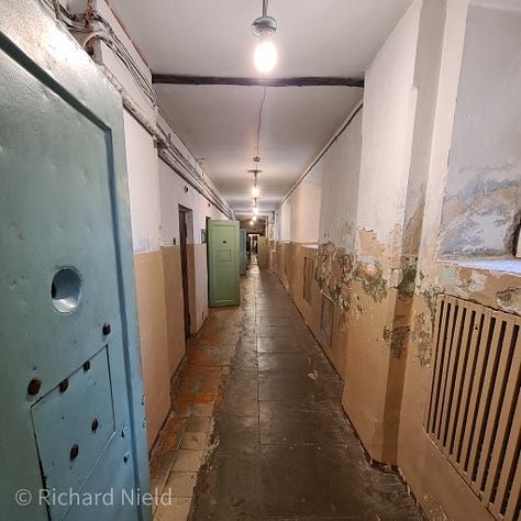 Museum of Occupations and Freedom Fights, Vilnius, Lithuania, where state security agencies including the Gestapo, SD, NKVD, KGB, NKGB and MGB tortured political prisoners and executed more than 1,000 of them