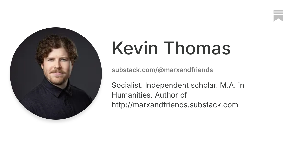 Kevin Thomas | Substack