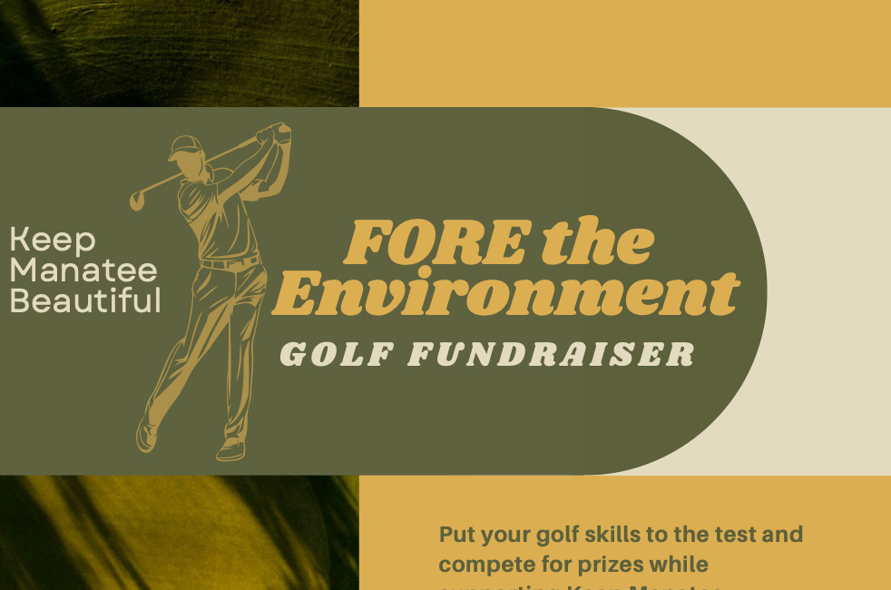 Keep Manatee Beautiful to Host Annual “FORE the Environment” Golf Tournament on September 18