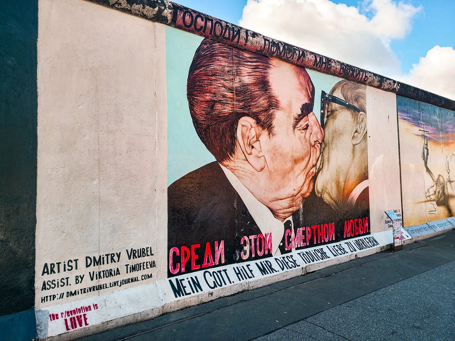 My God, Help Me to Survive This Deadly Love from the East Side Gallery