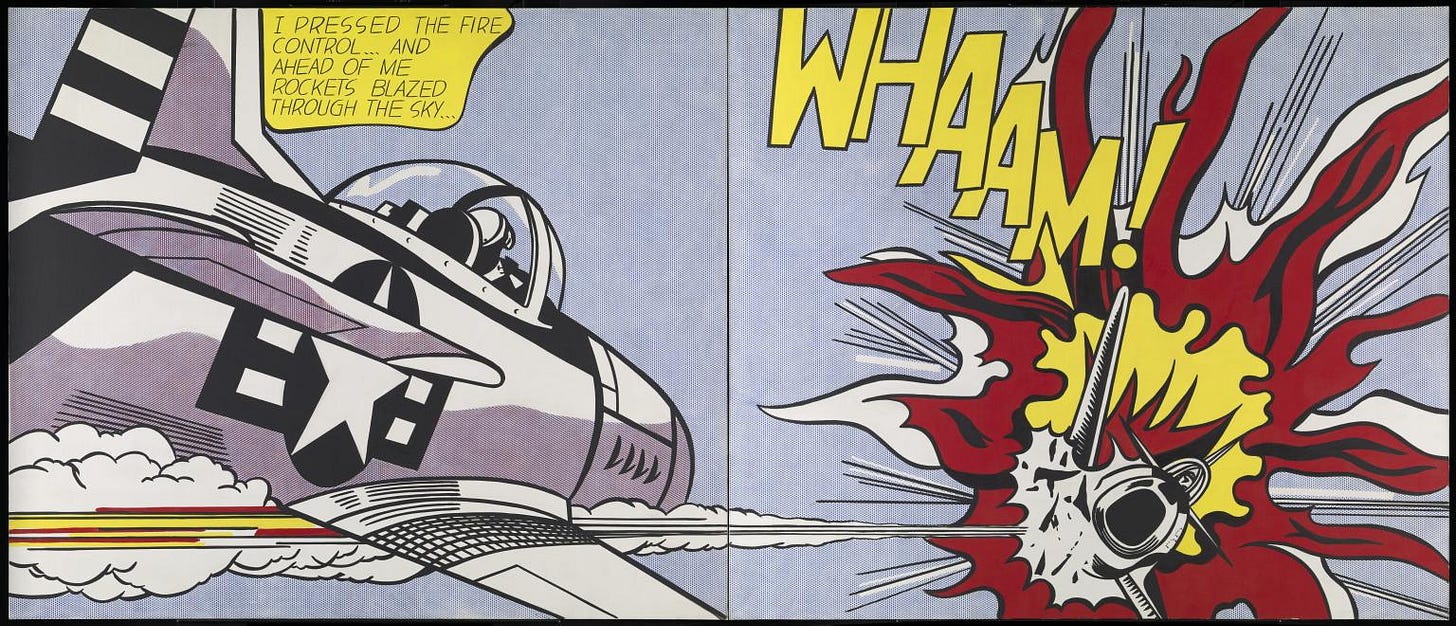 Roy Lichtenstein, Whaam!, 1963
