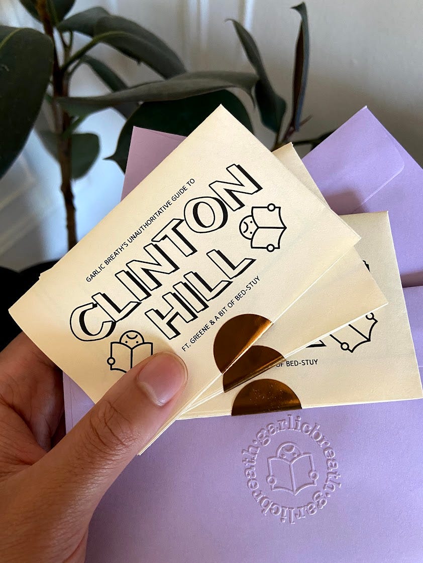 A few seal zines and their envelopes