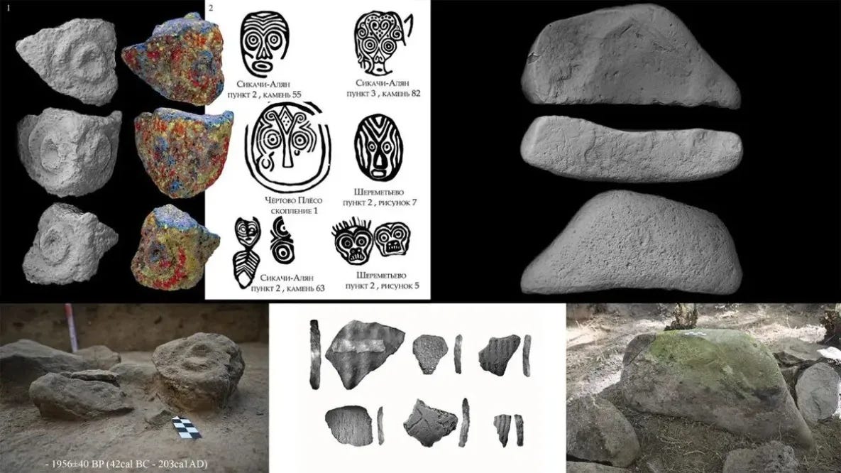 The Grave of an Ancient God Found Near Sikachi-Alyan in Russia's Far East The Grave of an Ancient God Found Near Sikachi-Alyan in Russia's Far East