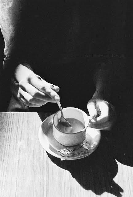 May be a black-and-white image of tea and coffee cup May be a black-and-white image of tea and coffee cup